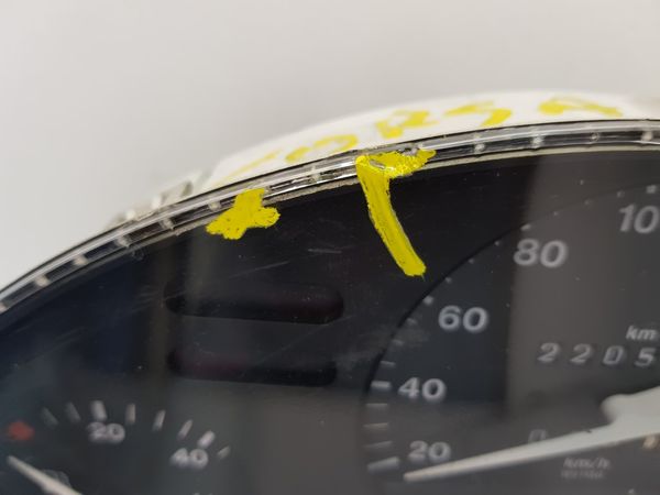 Speedometer/Instrument Cluster  Opel Corsa B 88481668 90484148