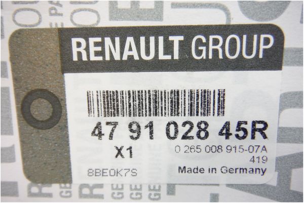 Czujnik ABS Przód Trafic II 479102845R Oryginał Renault