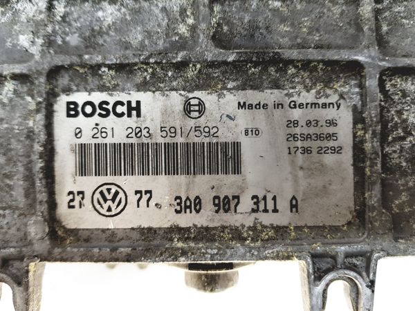 Controller 0261203591 3A0907311A Volkswagen Bosch 18829