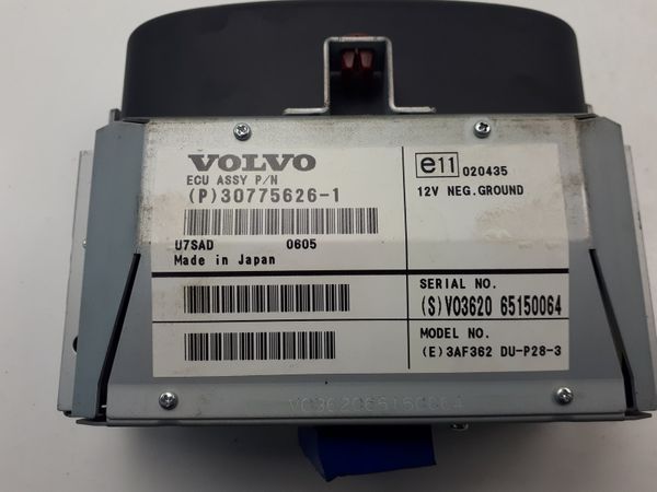 Navigation Display Volvo XC90 30775626-1 3AF362 DU-P28-3