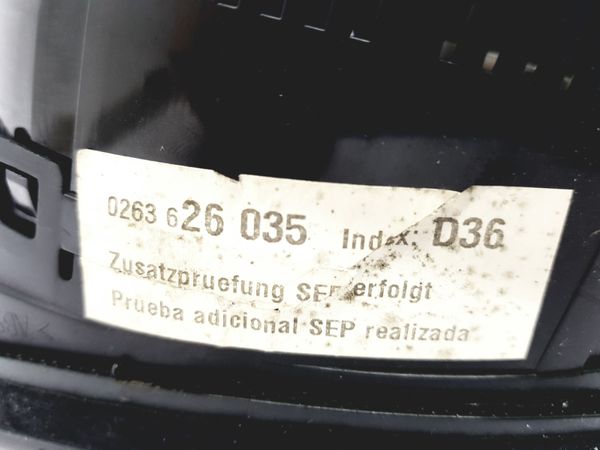 Speedometer/Instrument Cluster Audi A4 B6 8E0920900K 0263626035 30022