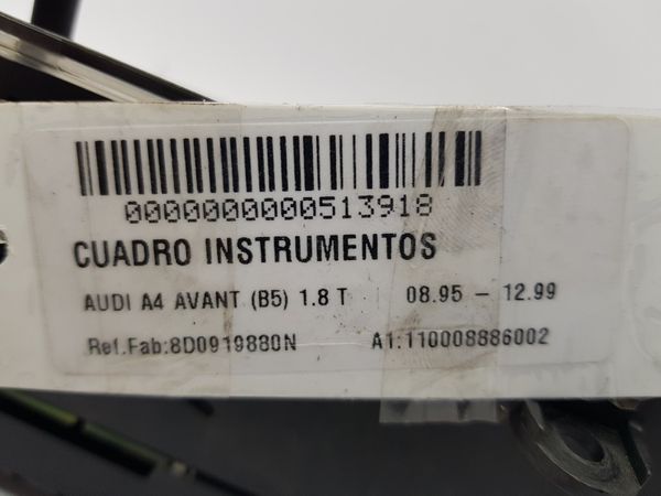 Speedometer/Instrument Cluster Audi A4 B5 8D0919880N 110008886002
