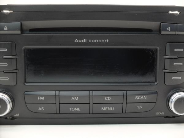Cd Radio Player Audi A3 8P 8P0035186S 7649276380 Concert Blaupunkt