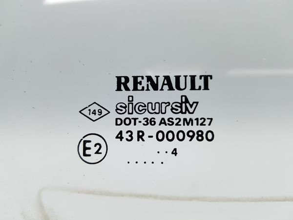 Door Window Right Rear Renault 19 7700780541 1994r Sicursiv 6576