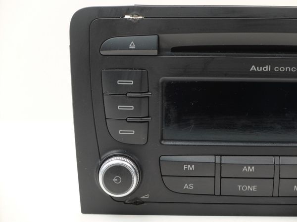 Cd Radio Player Audi A3 8P 8P0035186S 7649276380 Concert Blaupunkt - Buy  now❗
