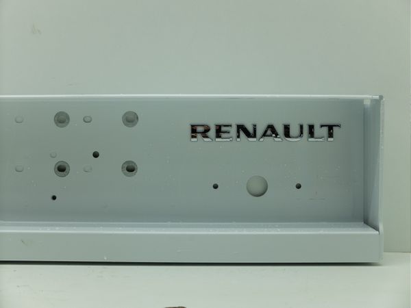 Bumper Rear 756101530R Renault Master III Movano B biały