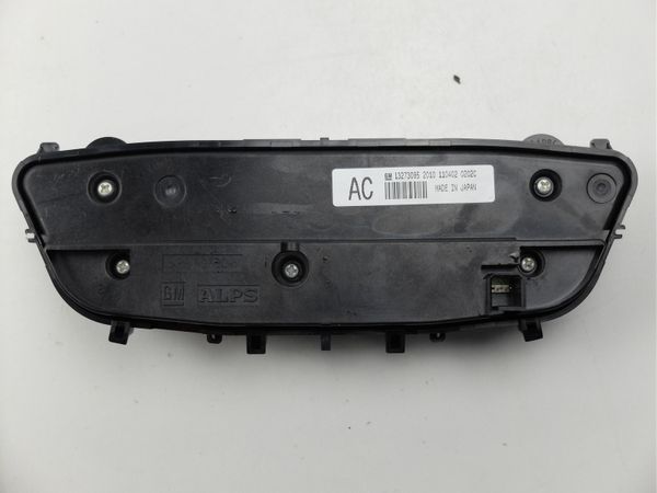 Heating Climate Control Panel Unit   Opel Insignia 13273095 AC GM