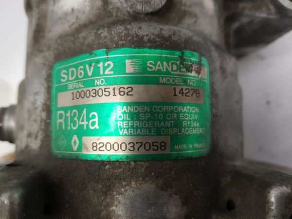 Air Con Compressor/Pump SD6V12 1427B 8200037058 Sanden Renault 7194