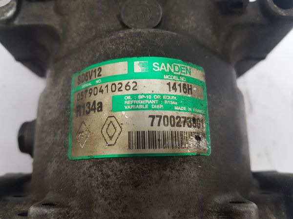 Air Con Compressor/Pump Renault 7700273801 SD6V12 1416H Sanden 7155