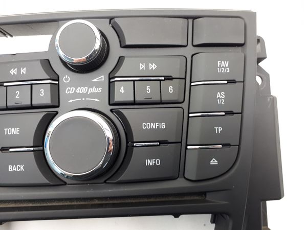 Control panel Opel Astra J 13444592 28417212 CD 400 plus