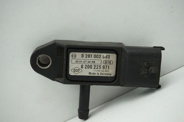 Air Pressure Sensor  1,5 1,9 DCI 8200225971 0281002593 Renault Dacia Nissan 