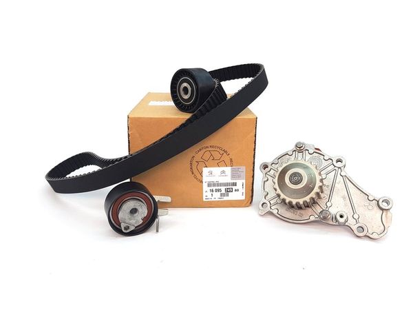 Timing Belt Kit, Set Original Citroen Peugeot C2 C3 107 207 1.4 HDI 1609524980