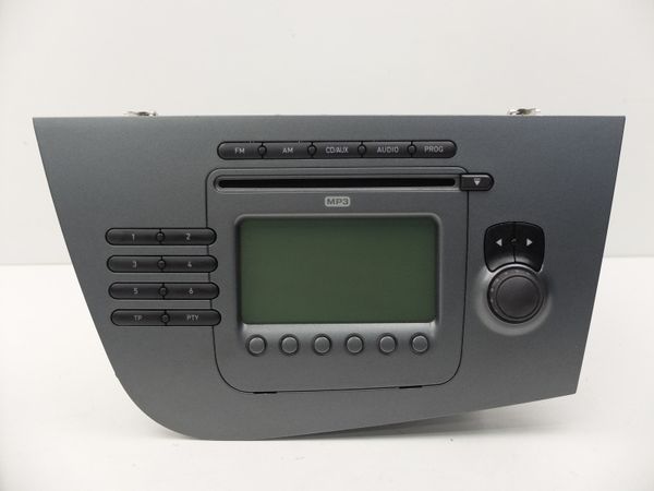 Radio Cd Mp3 Player  Seat Leon II 1P2035186A 7646547366 Blaupunkt