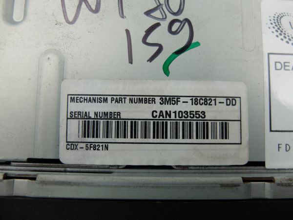 Navigation  Ford 3M5T-18B988-AD 3M5F-18C821-DD 