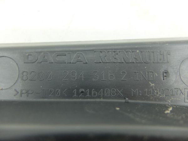 Cowl Panel Right Dacia Duster 8200294316 6001546859