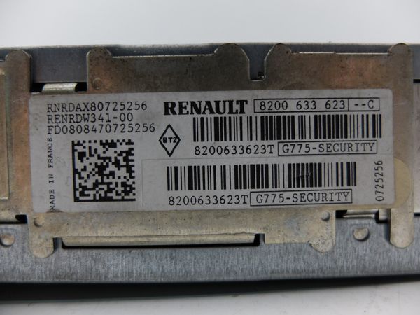 Cd Radio Player Renault Clio 3 8200633623 --C RENRDW341-00