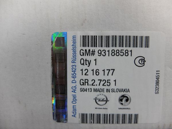 Headlamp Left New Original 13237263 93188581 Opel Corsa C