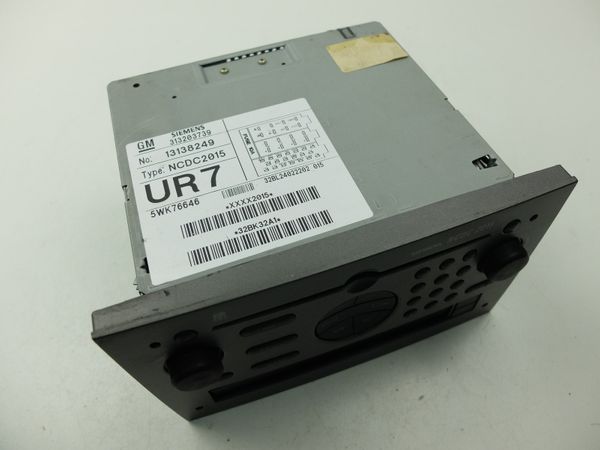 Cd Radio Player  NCDC 2015 Opel 13138249 313203739 UR7 Siemens