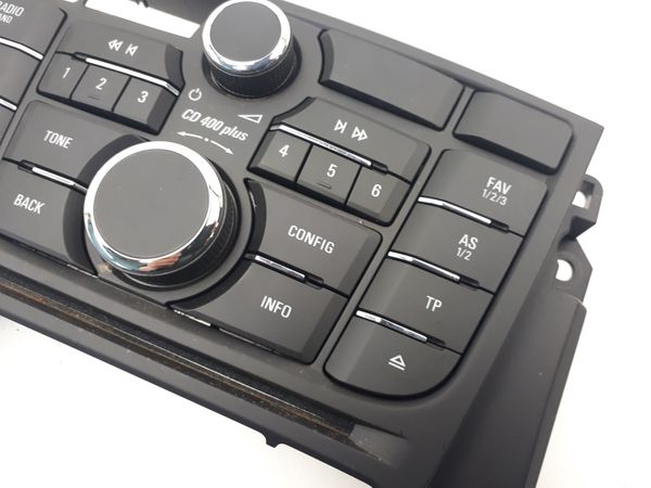Control panel Opel Astra J 13444592 28417212 CD 400 plus 1586