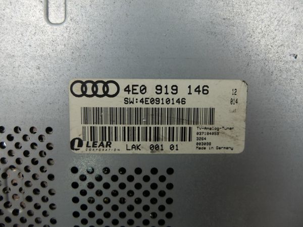 Controller  Tuner TV Audi A8 D3 4E0919146 4E0910146 