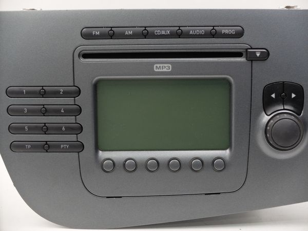 Radio Cd Mp3 Player  Seat Leon II 1P2035186A 7646547366 Blaupunkt