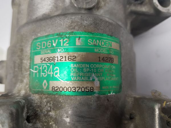 Air Con Compressor/Pump SD6V12 1427B 8200037058 Sanden Renault