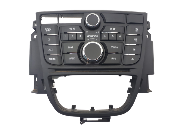 Control panel Opel Astra J 13444592 28417212 CD 400 plus 1586