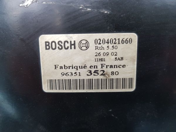 Brake Servo  Xsara Picasso 9635135280 0204021660 Citroen Bosch