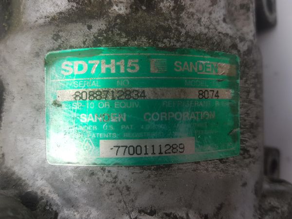 Air Con Compressor/Pump 7700111289 SD7H15 8074 Renault Espace 3 Sanden 6931