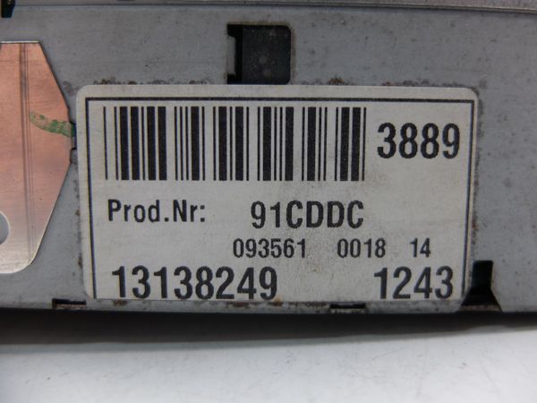 Cd Radio Player  NCDC 2015 Opel 13138249 313203739 UR7 Siemens