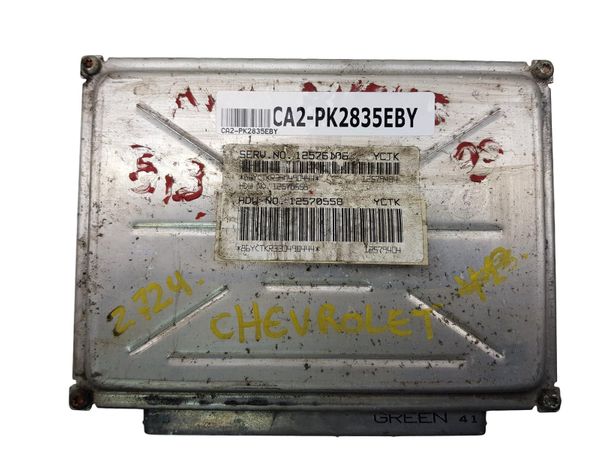 Engine Controller  12576106 YCTK Chevrolet Delphi