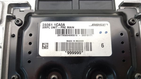 Audio Amplifier Infiniti Nissan 280611CA0A Bose