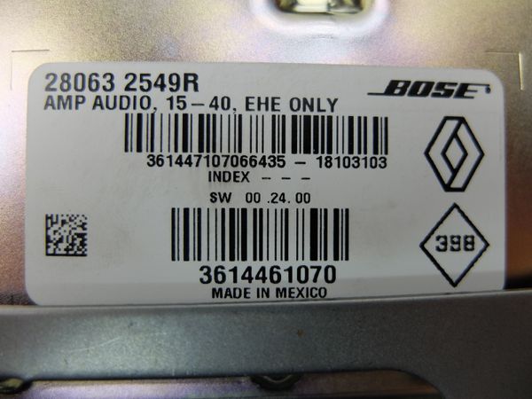 Audio Amplifier  Renault 280632549R BOSE