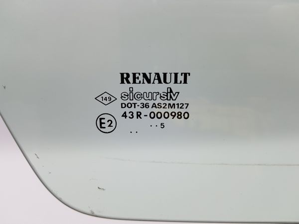 Door Window Right Rear Renault 19 7700780541 1995r Sicursiv 6583