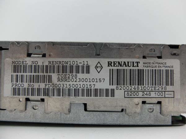 Cd Radio Player Renault Laguna 2 8200248100 RENRDW101-11 Cabasse 0708