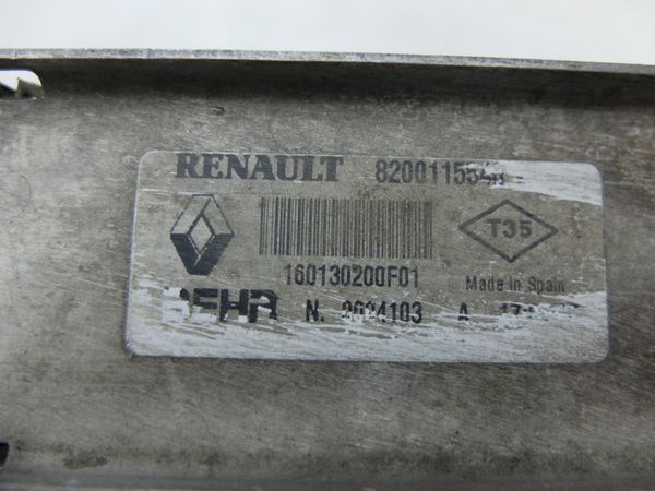 Intercooler   Renault 8200115540 160130200F01 Behr 10910