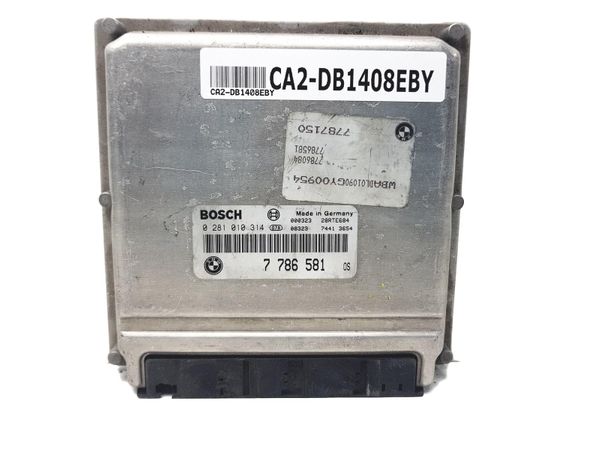 Engine Controller  0281010314 7786581 BMW 1408