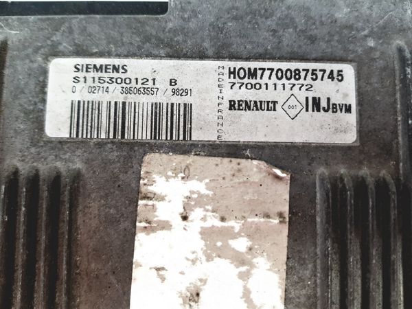 Controller S115300121B 7700875745 7700111772 Renault Siemens 22365