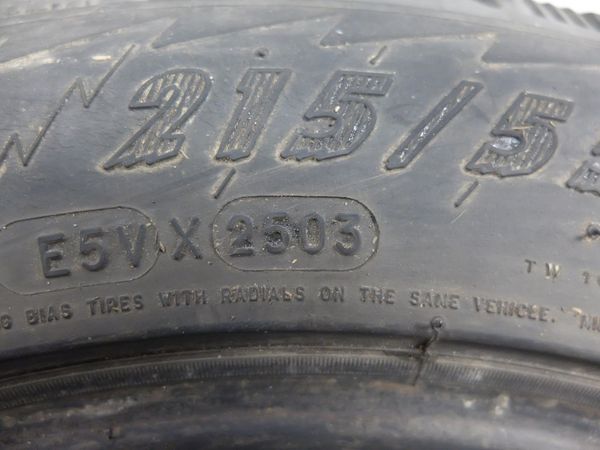 Winter Tyre R16 215/55 93Q Michelin Ivalo