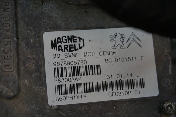 Gearbox 20DR20 Peugeot 2008 208 C4 Cactus 1.6 hdi 2231V2 9678905780 