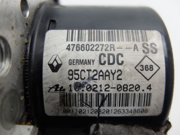 Abs Pump Renault Megane 3 476602272R 28.5612-5802.3 476608933R