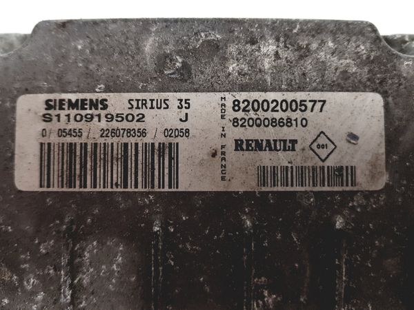 Controller  8200200577 82000868810 S110919502J Renault Siemens 4340