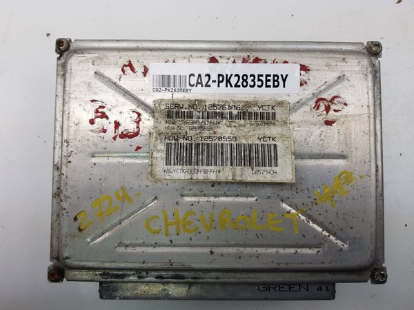 Engine Controller  12576106 YCTK Chevrolet Delphi