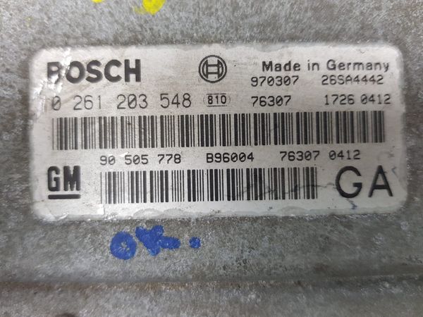 Engine Controller  90505778GA 0261203548 Opel Bosch 2448