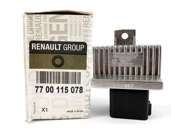 Plug Relay Original Renault Clio Trafic Master Modus  7700115078