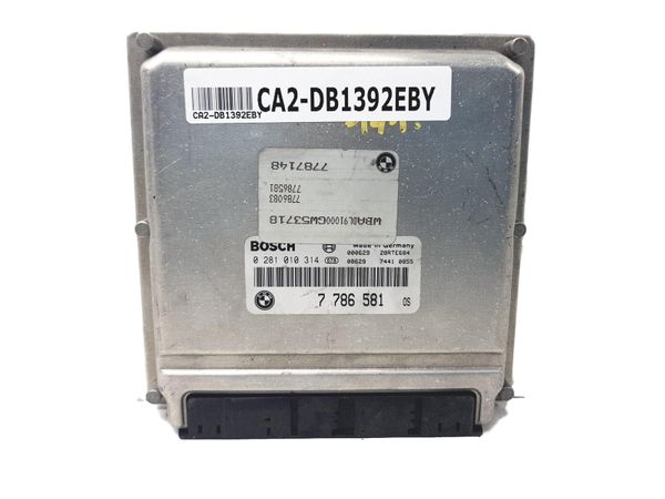 Engine Controller  0281010314 7786581 BMW