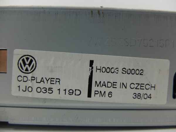 Cd Changer  Volkswagen 1J0035119D CX-DV1371LC