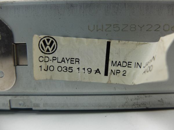 Cd Changer  Volkswagen 1J0035119A