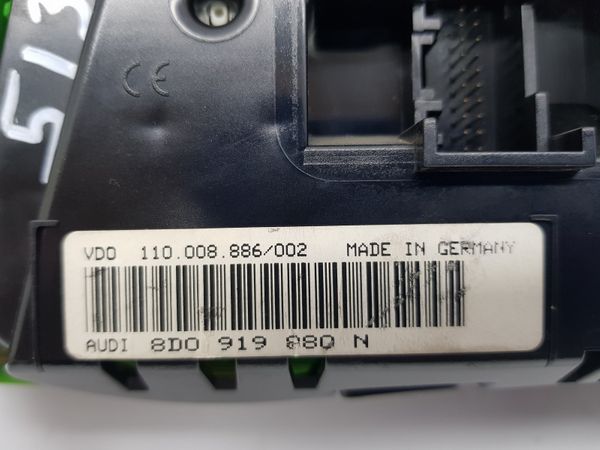 Speedometer/Instrument Cluster Audi A4 B5 8D0919880N 110008886002