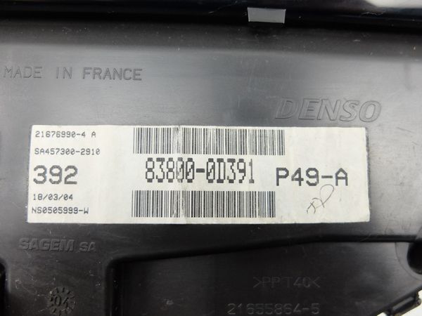 Speedometer/Instrument Cluster  Toyota Yaris 83800-0D391 216769904